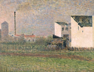 Suburb, c.1882 by Georges Seurat